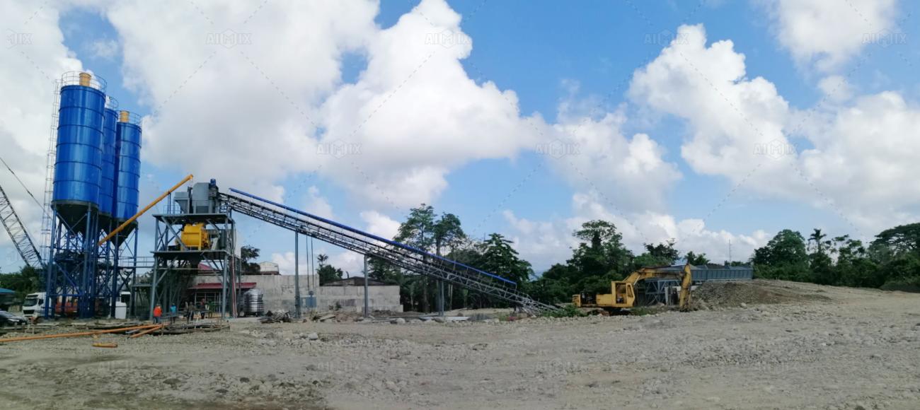 AJ90 concrete batching plant for sale