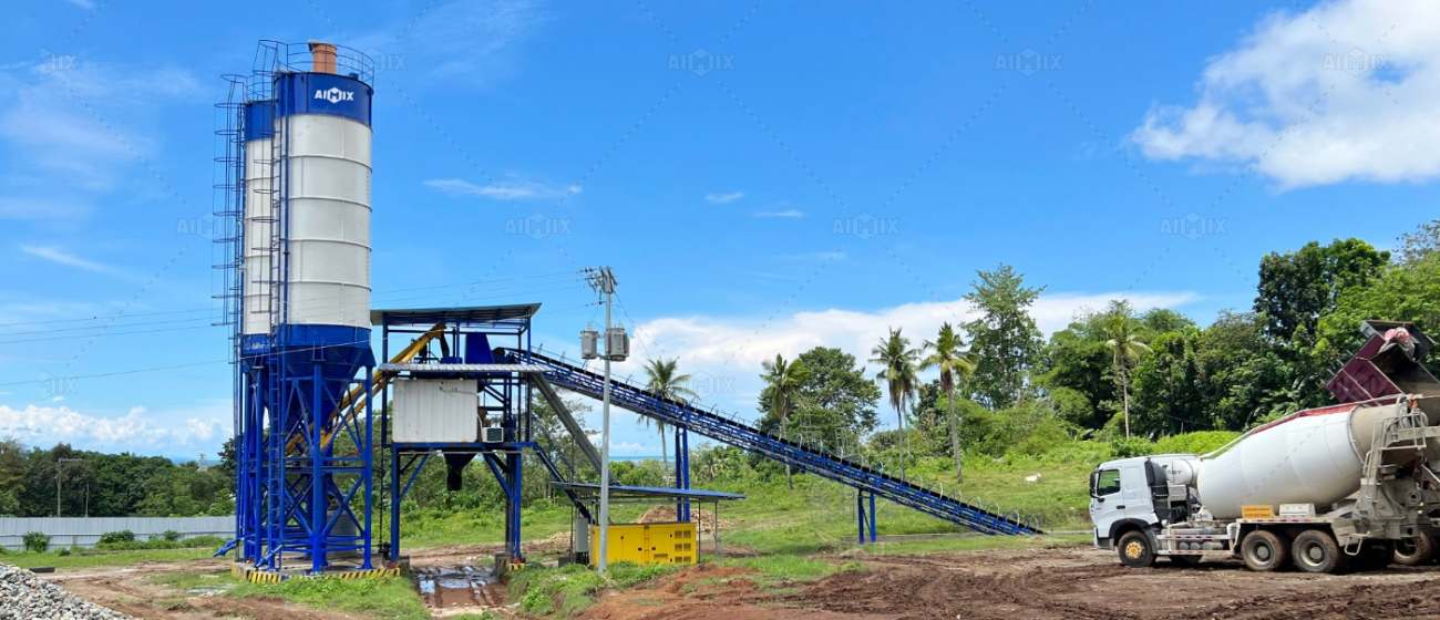  ready mix concrete batching plant