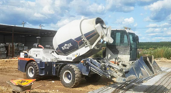 AS-3.5 Aimix hydraulic concrete mixer