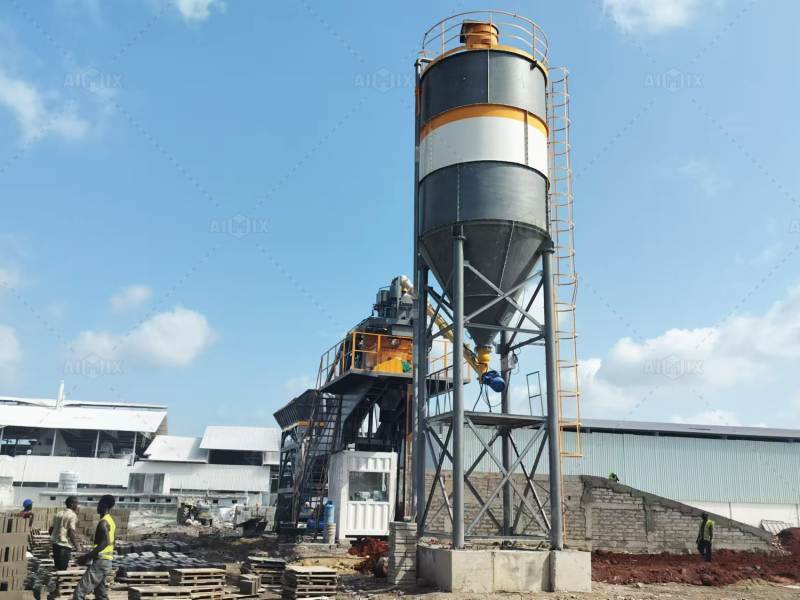compact concrete plant